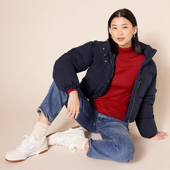 Red Turtleneck Sweater image 5